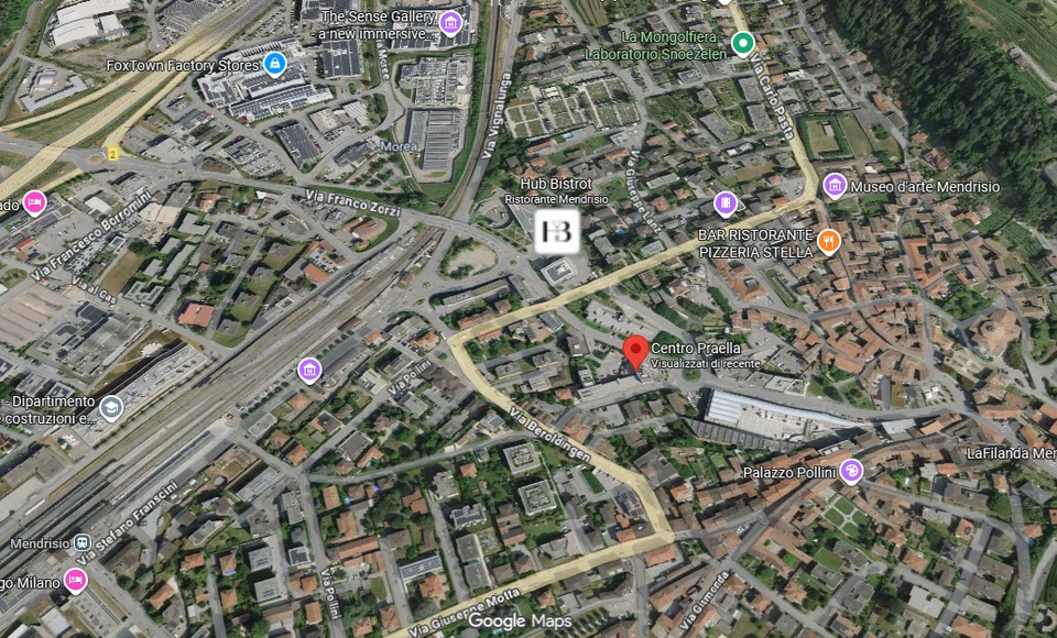 Büro mit Ausstellungsraum + 2 Parkplätzen | Zentrum Mendrisio – Foto 11 von 13