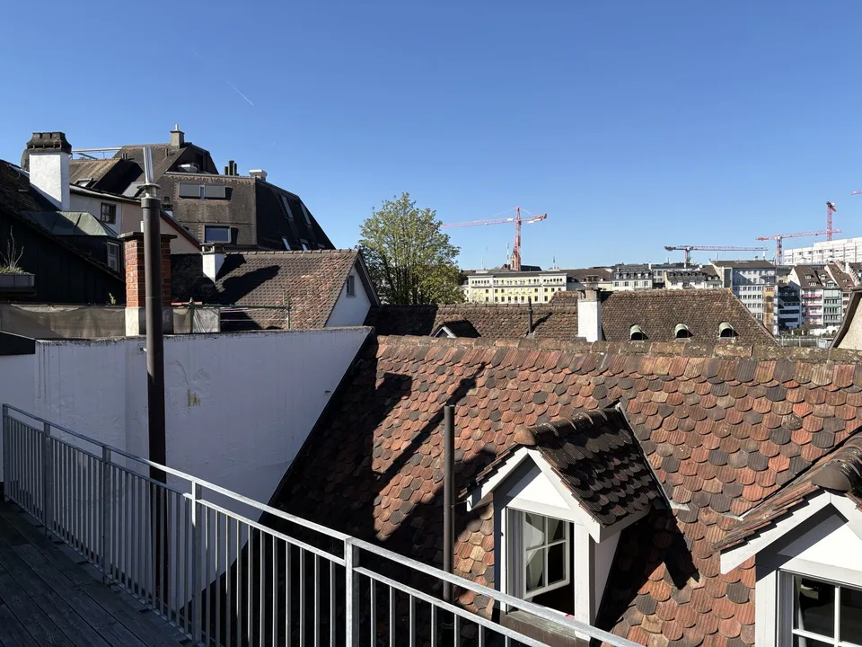 Schmuckstück an zentraler Lage im Kleinbasel. "Airbnb, Dachwohnung mi