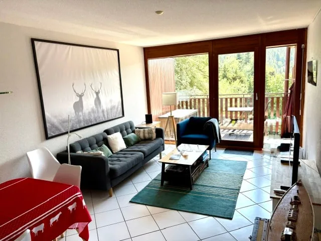 Charmant appartement de 3.5 pièces meublé à St-Cergue avec vue et balcon – photo 6 sur 11