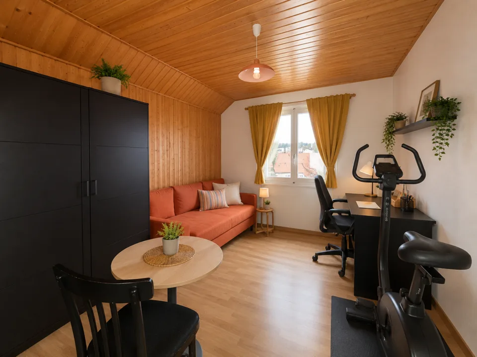 Bella casa familiare con 6 grandi garage