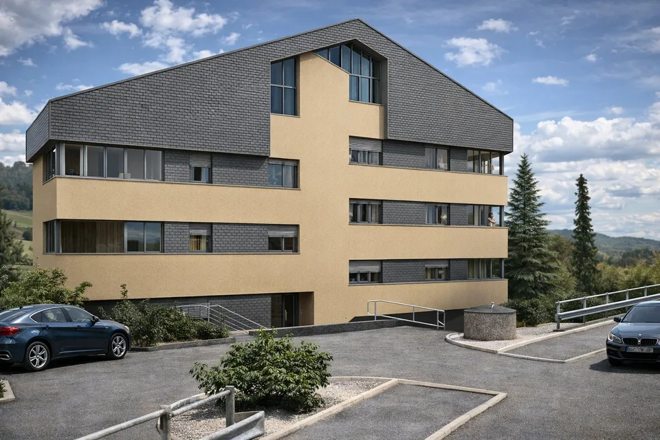 4.5 Zimmer Wohnung 1. OG links – Stilvolles Wohnen im Grünen