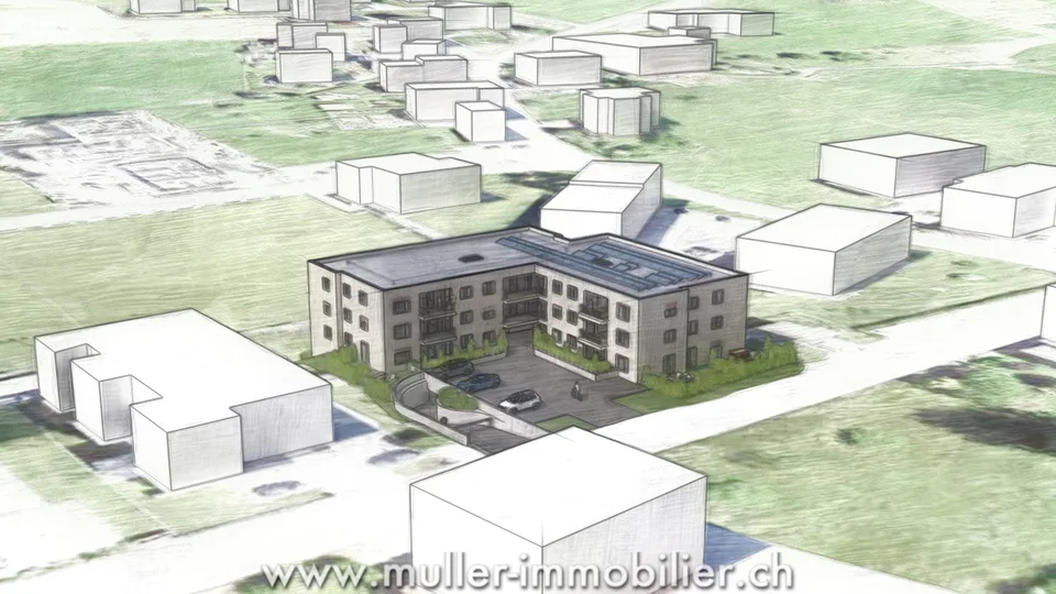 Neue 38 m² Studio-Wohnung, 5 Minuten von Romont entfernt, im Dorf Siviriez – Foto 10 von 13