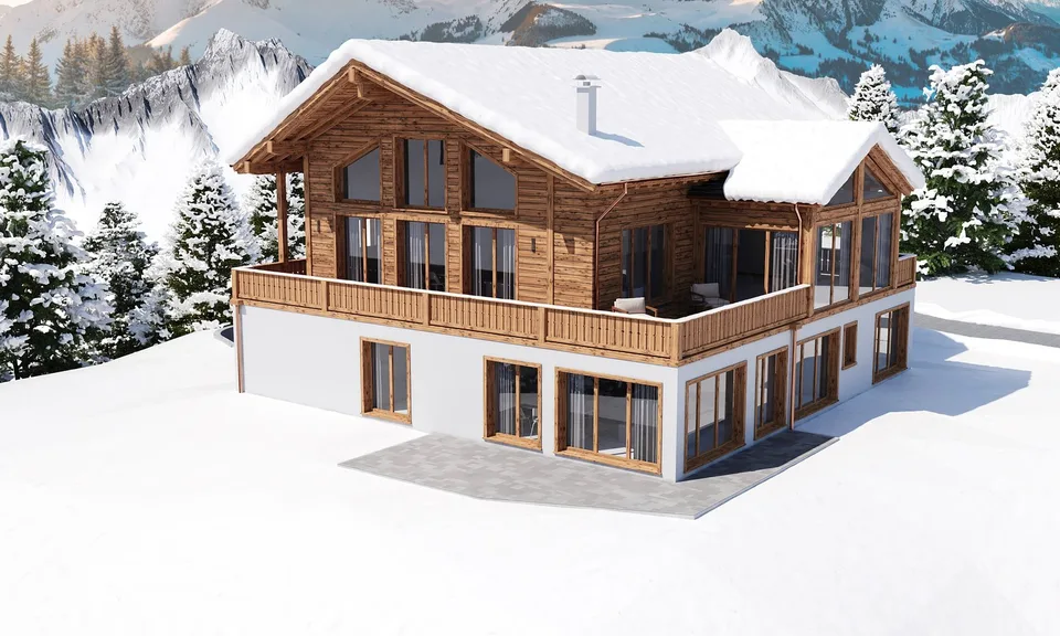 Exklusive 4.5-Zimmer-Dachwohnung in Parpan mit Bergblick