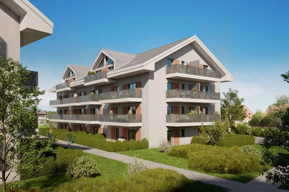 Nouvelle promotion : Attique de 2,5 pièces avec balcon