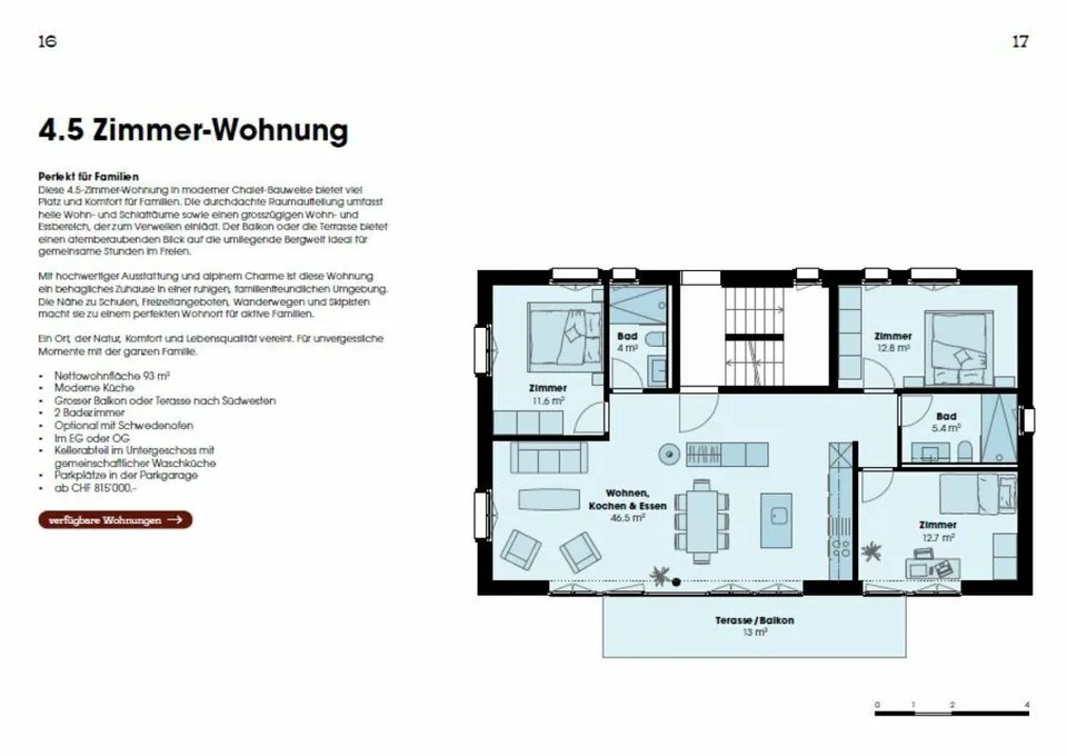 Eggetli-Adelboden - 4½ Zimmer Dachwohnungen+Galerie