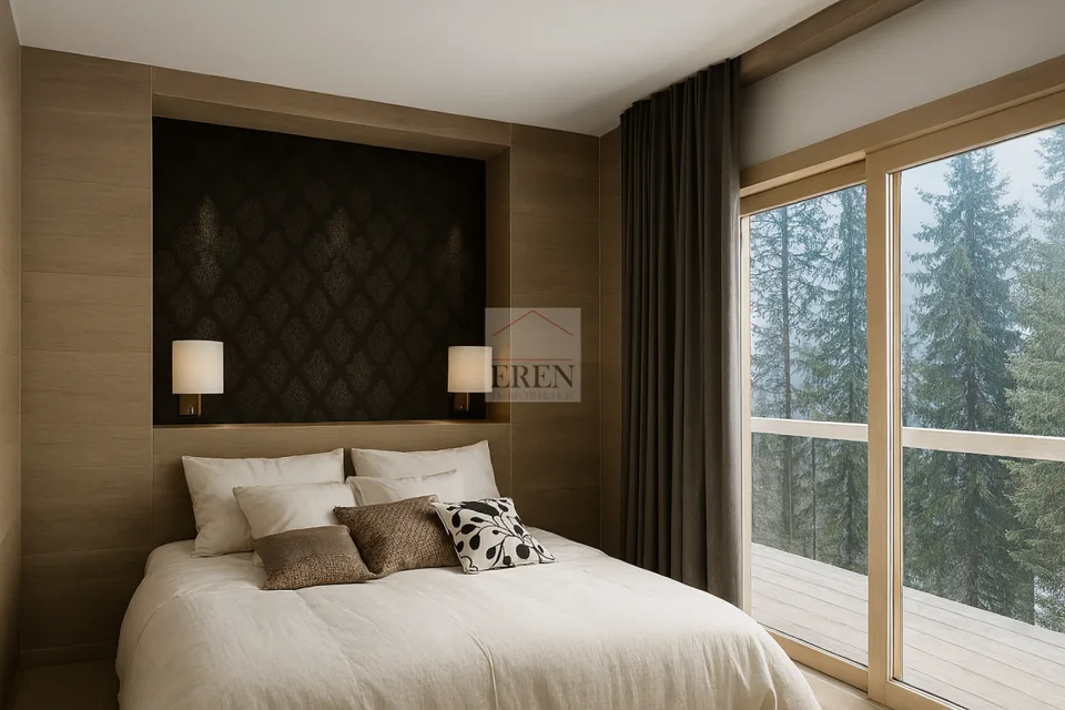 Magnifico appartamento in duplex mansardato con 5 locali, nuovo, con terrazza a sud-ovest nel centro di Crans-Montana