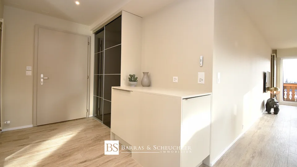 Schönes 2.5-Zimmer-Wohnung, renoviert und möbliert, im Zentrum, Rue du Prado