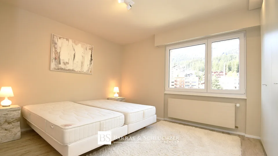 Schönes 2.5-Zimmer-Wohnung, renoviert und möbliert, im Zentrum, Rue du Prado