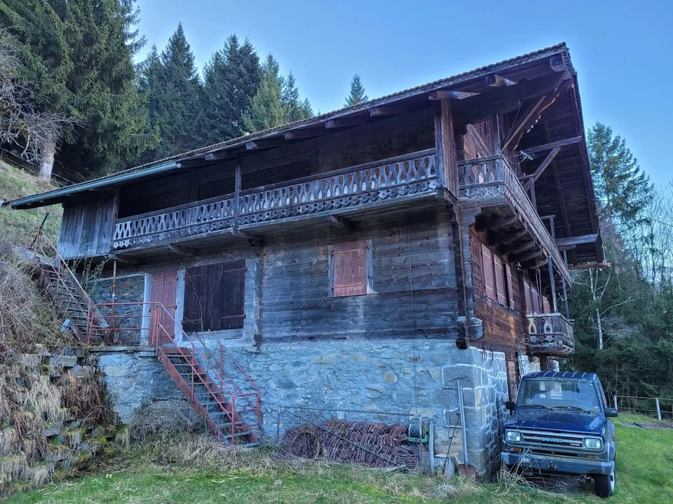 Ancienne ferme de 1916 au coeur de la nature - Val d'Illiez – photo 15 sur 19