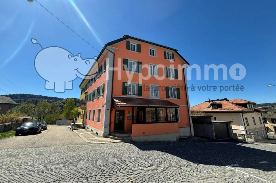 Bel immeuble familial avec terrasse et jardin