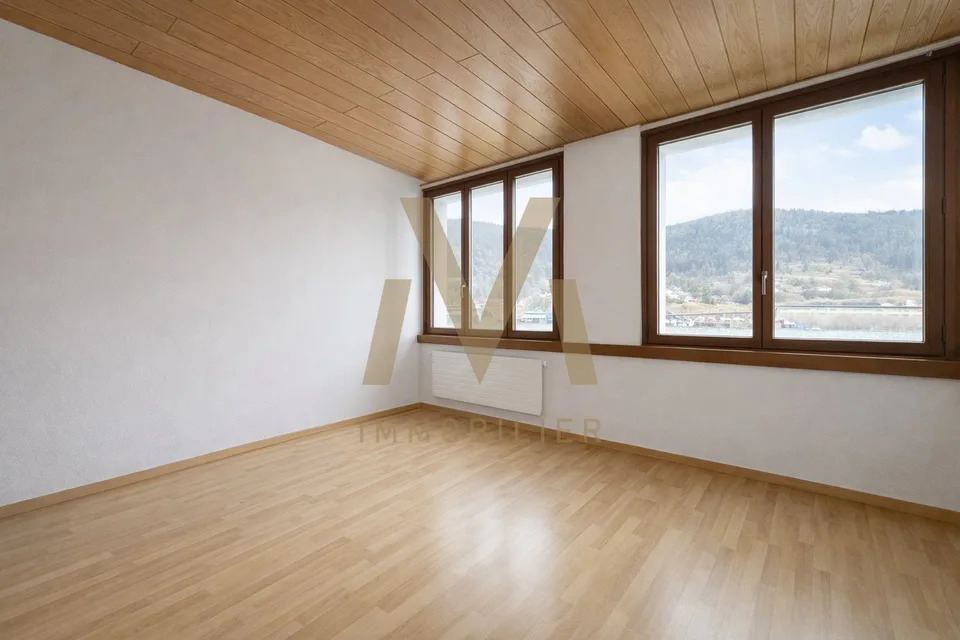 Magnifico appartamento loft di 5,5 locali, a 15 minuti da Delémont