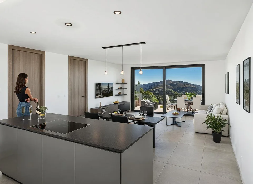 Exklusives Zweizimmerapartment, Design, Energieeffizienz und Komfort