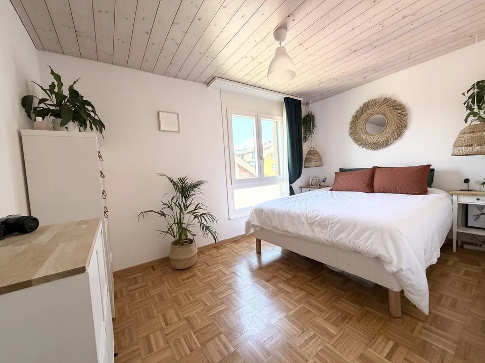 Wohnung mit 3.5 Zimmern und 103 m2 mit freier Sicht