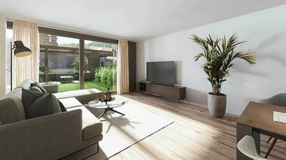 Dans le quartier de la vieille ville : Charmant appartement 2,5 pièces au 1er étage. Calme et pourtant central