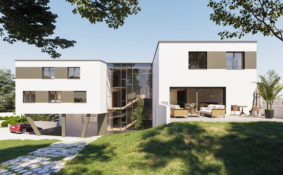 Beauregard : Appartement 3.5 pces avec grand balcon