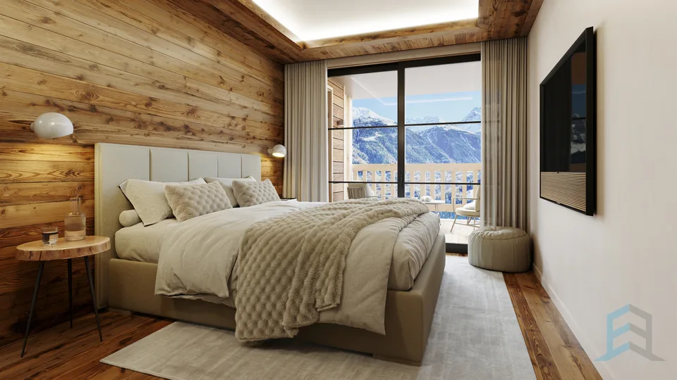 Weisshorn Lodge - Investissement locatif premium au coeur de Grimentz