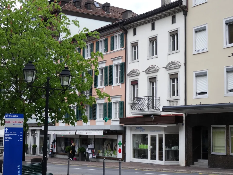 charmantes Mehrfamilienhaus im Zentrum von Bad Ragaz zu verkaufen