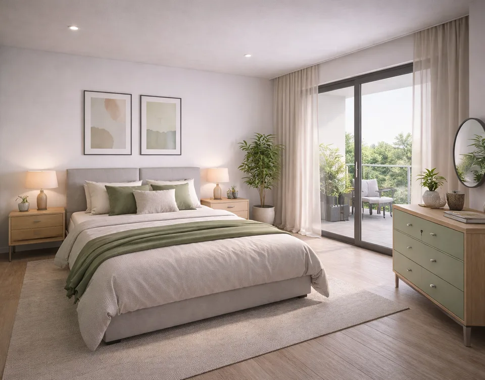 Wohnung 2,5 Zimmer in neuer Promotion gegenüber dem Golf von Sierre