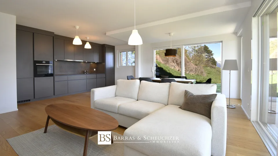 Superbe 4.5 pièces récent avec jardin et vue imprenable