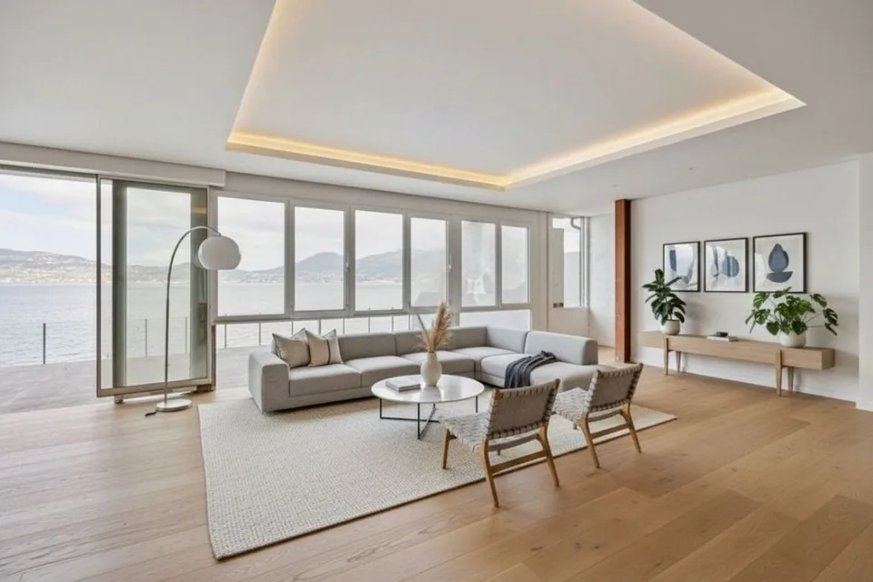 Hafen der Ruhe am Seeufer - 3.5-Zimmer-Wohnung mit Terrasse
