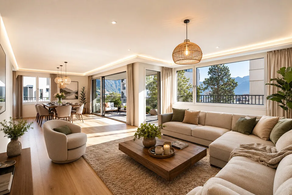 Vue lac, appartement 4.5 pièces remis à neuf et prix repositionné