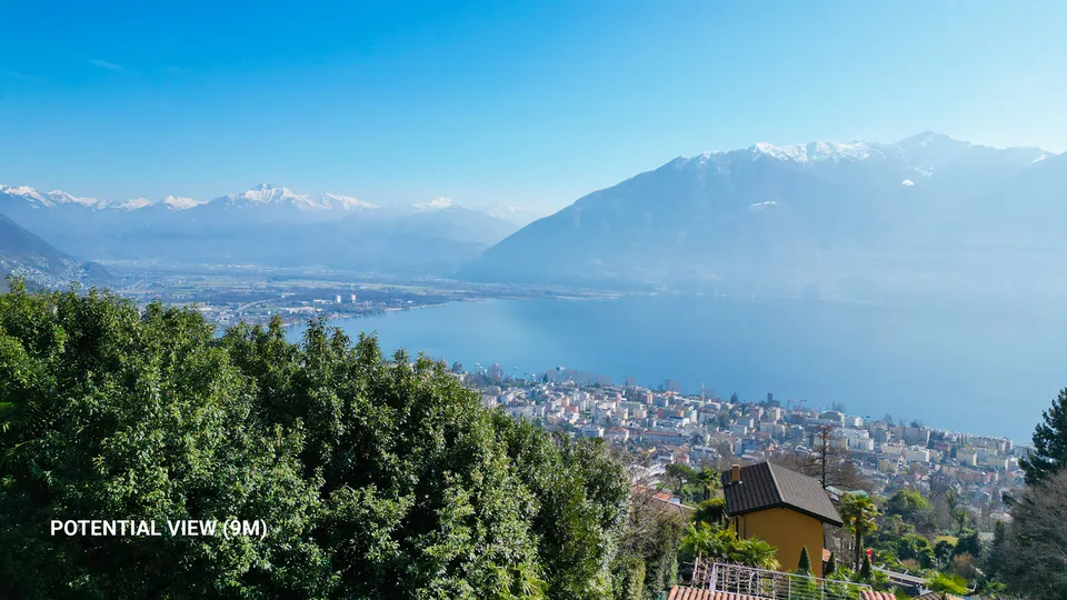 Terreno in zona tranquilla con vista lago – Foto 7 von 9