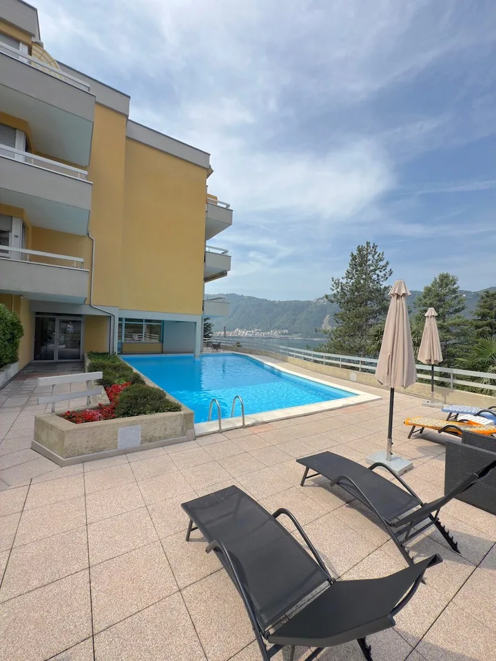 Incantevole appartamento di 3.5 locali con vista lago a Bissone – foto 22 di 22
