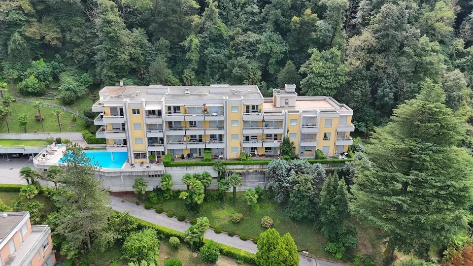Incantevole appartamento di 3.5 locali con vista lago a Bissone