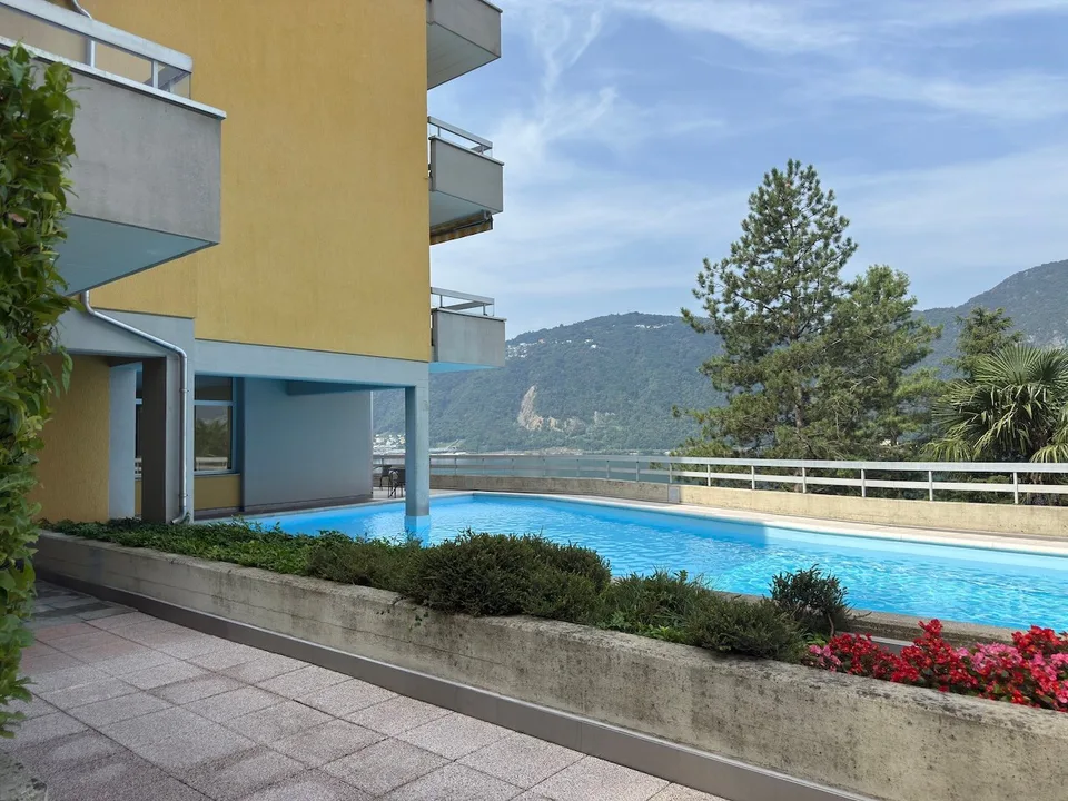 Incantevole appartamento di 3.5 locali con vista lago a Bissone – foto 7 di 22