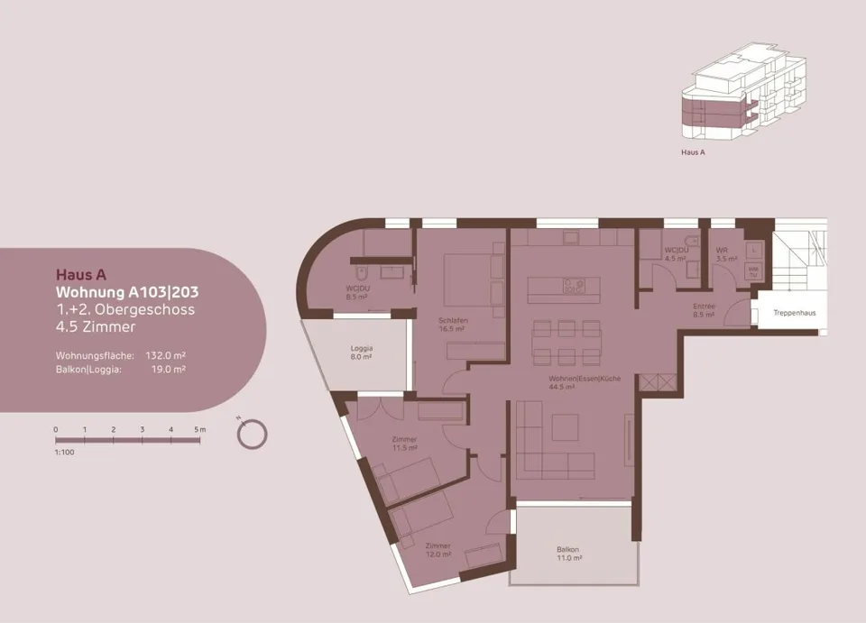 Raffinierte 4.5-Zimmer Wohnung - Projekt "Mittelzelgli" überrascht!