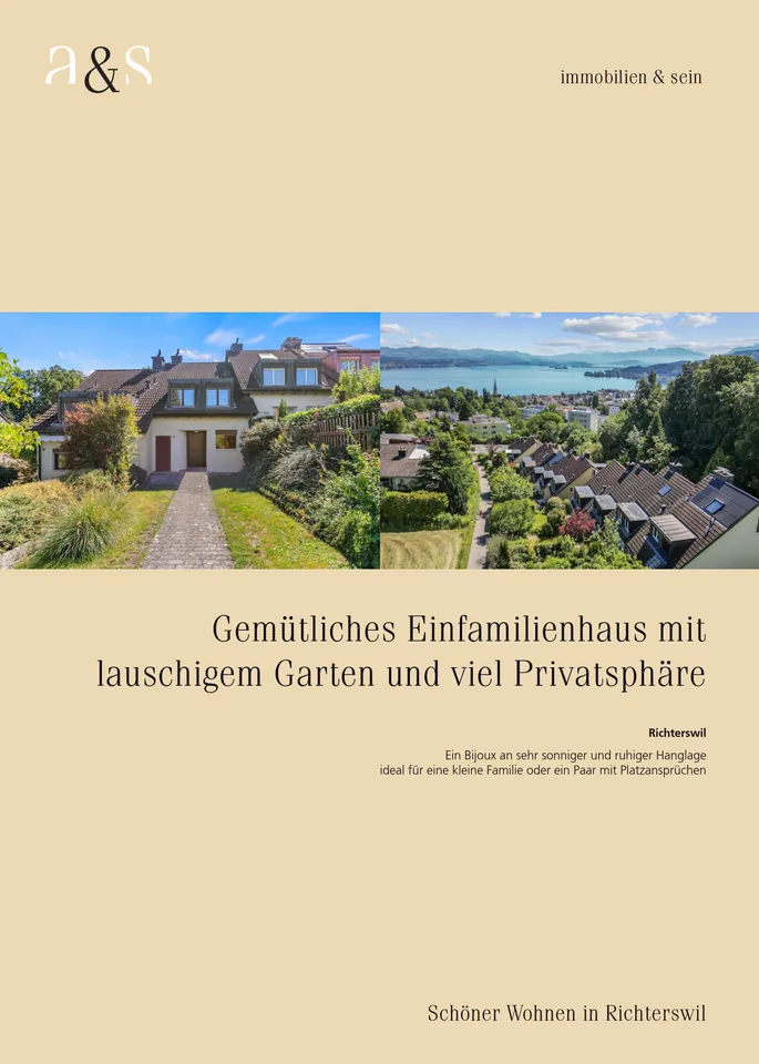 Benvenuti a casa nella perla del lago di Zurigo (Richterswil)