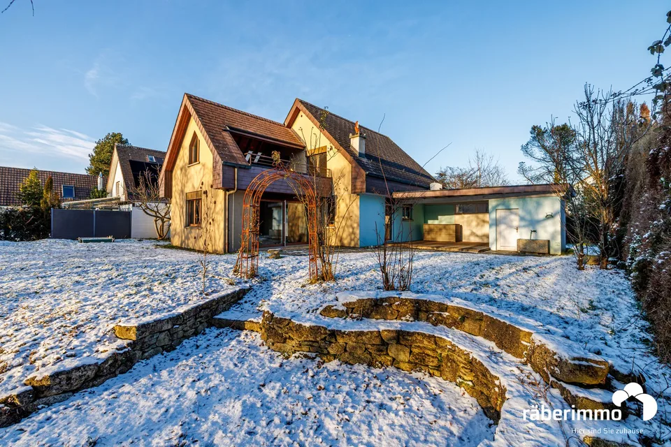 Freistehendes Einfamilienhaus an der Bünz