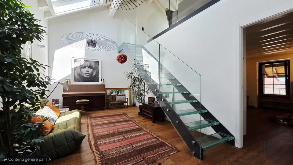 Maison individuelle meublée avec piscine extérieure