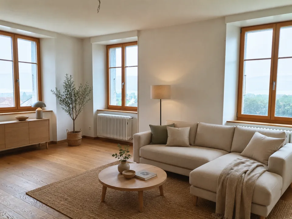 Superbe appartement de 5 pièces avec vue dégagée