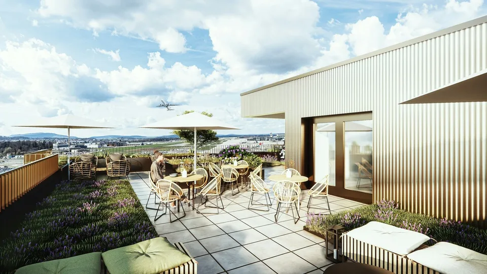 500 m2 d'espace de bureau neuf, climatisé, avec vue directe sur les mouvements aériens – photo 6 sur 13
