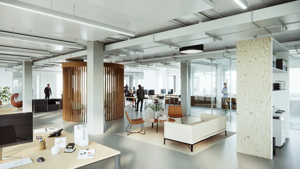 500 m2 neuwertige, gekühlte Bürofläche mit direktem Blick aufs Fluggeschehen