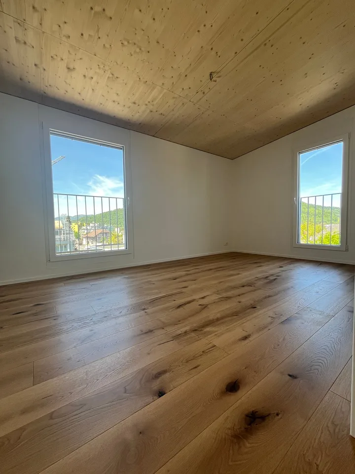 Klimatisierte 3.5-Zimmer-Dachwohnung  Erstbezug mit grosser Terrasse