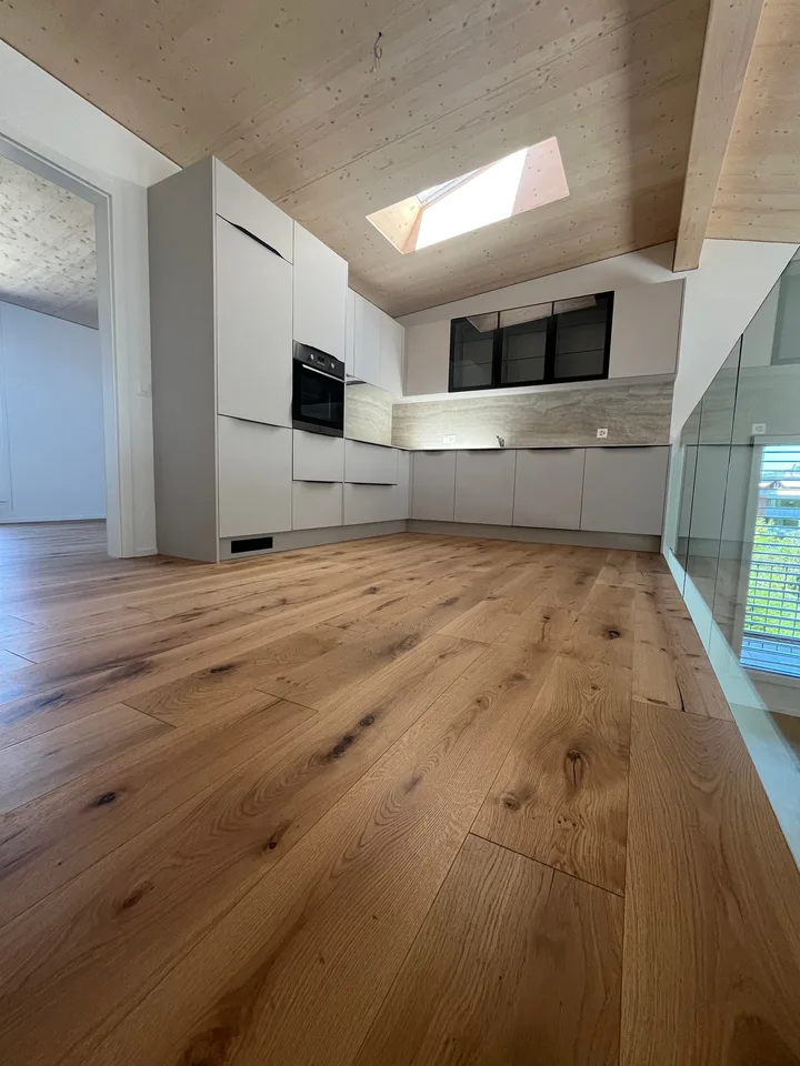 Klimatisierte 3.5-Zimmer-Dachwohnung  Erstbezug mit grosser Terrasse