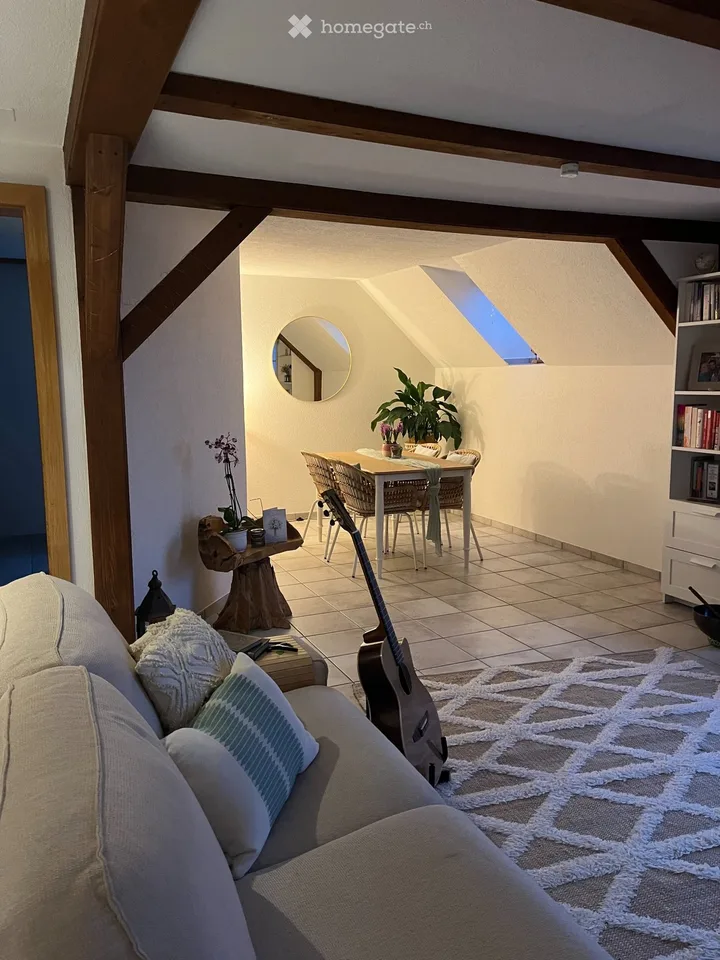 5,5 Zimmer Wohnung mit See- & Bergblick in Merlischachen