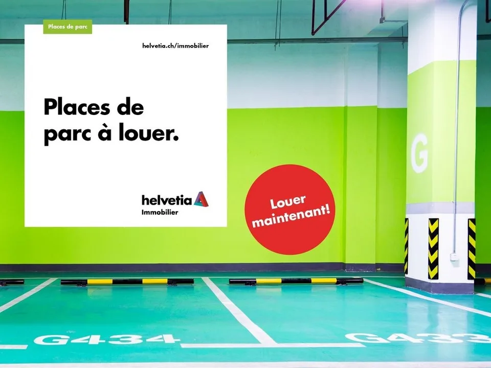 Places de parking dans un garage collectif sécurisé