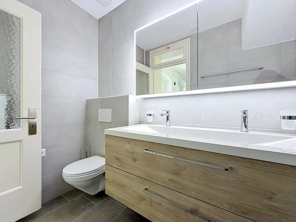 For rent: 4.5 rooms renovated, 150 m², with garden, garage and panoramic view – photo 12 of 13