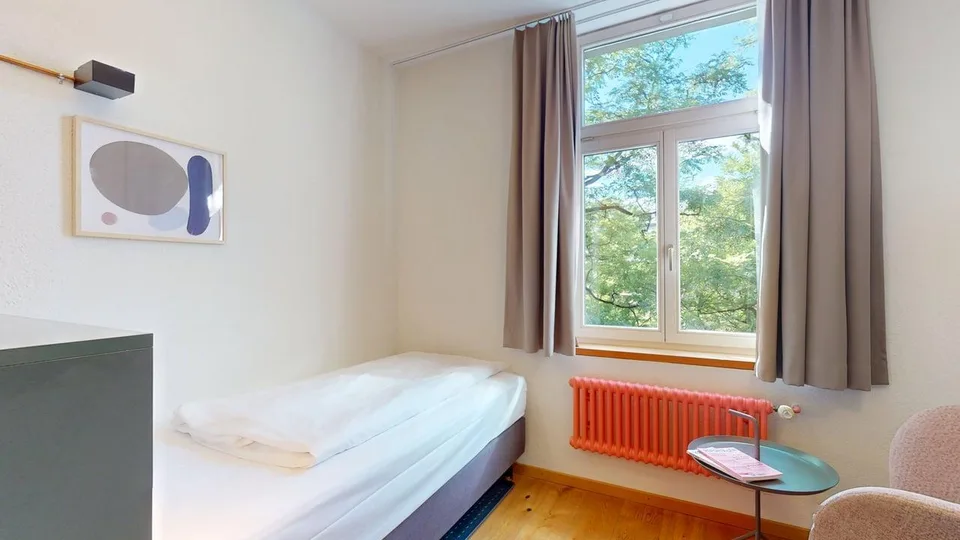 Offre à durée limitée – Studio célibataire confortable à l'hôtel Alpenblick, Berne !