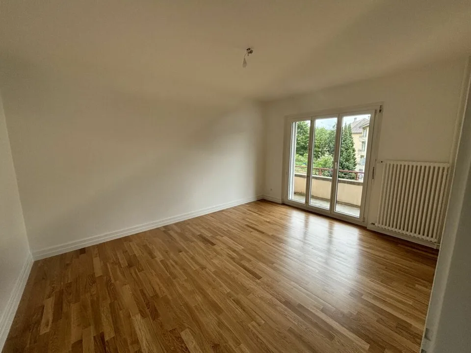 Appartement de 3 pièces dernièrement rénové avec balcon