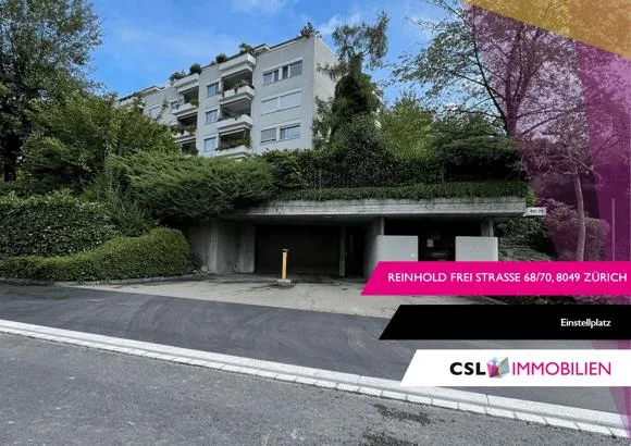 Einstellplatz in Zürich-Höngg zu vermieten