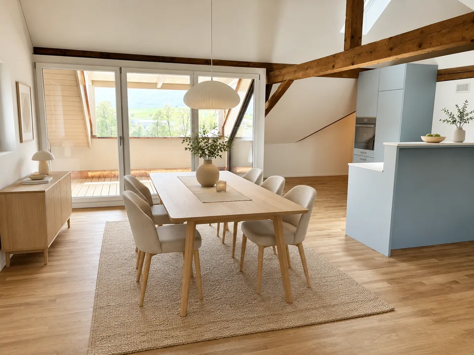 Stilvolles Neubau-Loft mit Balkon