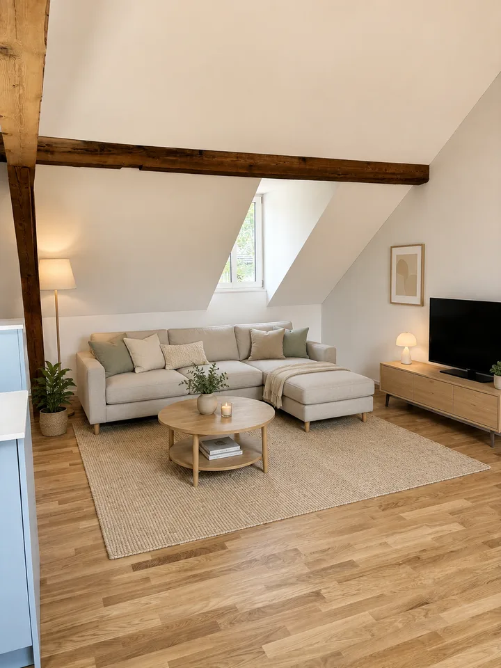 Stilvolles Neubau-Loft mit Balkon