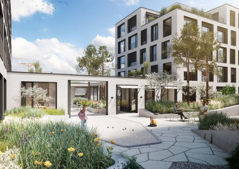 «Erstbezug» Moderne 4.5 Zimmer Gartenwohnung, nur 20 Minuten von Zürich