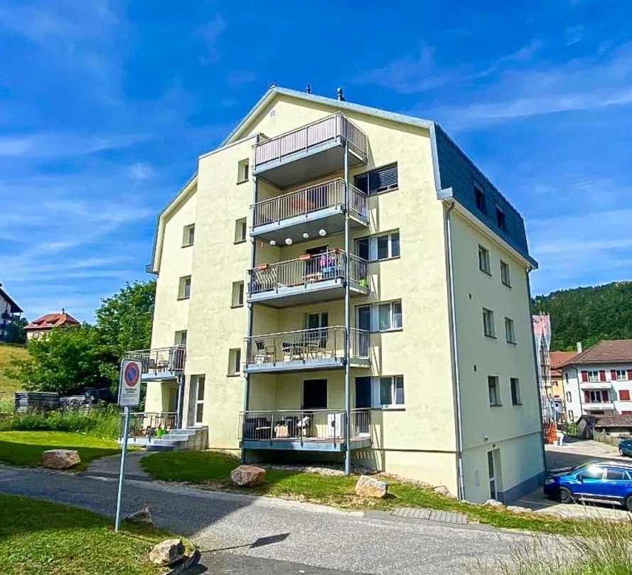 Appt de 3.5 pièces avec balcon et ascenseur