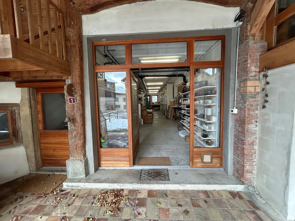 Lokales Atelier (derzeit Keramikatelier)