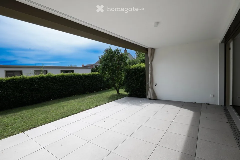 Moderne und grosszügige Wohnung mit 78 m2 Wohnfläche und grossem Gartensitzplatz